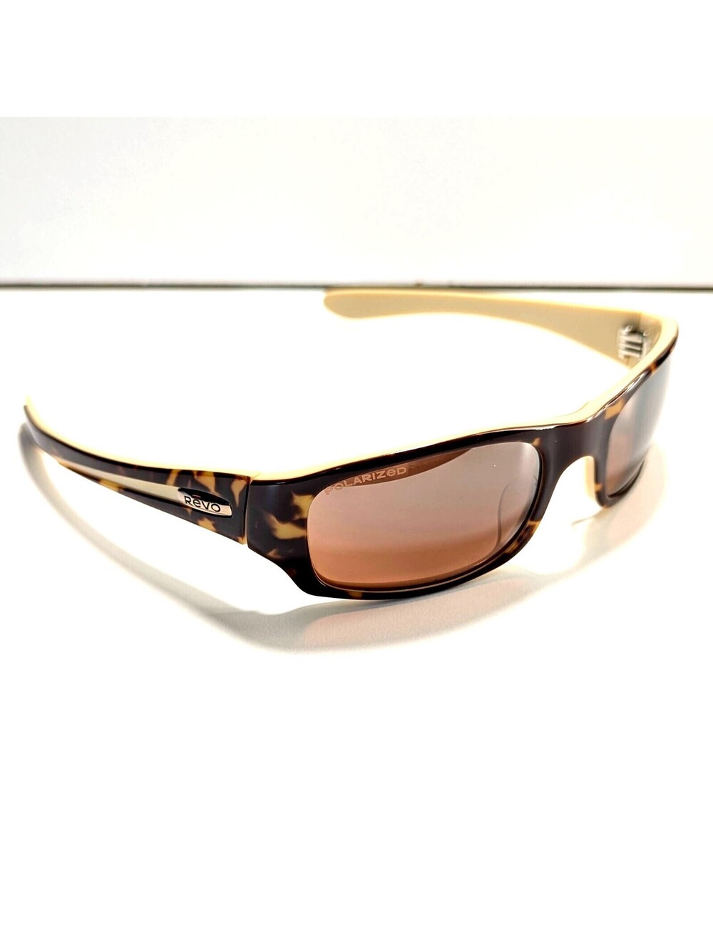 Revo Sunglasses Re2043-03 Checkpoint 125 Polarized Tortoise And Tan